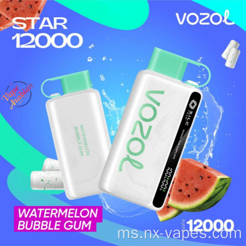 Vozol Star 12000 Puffs Vape Vape Borong